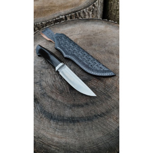 ЧОРНИЙ КЛИК ніж ручної роботи майстра студії MV Knify, сталь N690™, 61 HRC. Photo 2 ЧОРНИЙ КЛИК ніж ручної роботи майстра студії MV Knify, сталь N690™, 61 HRC. Photo 2